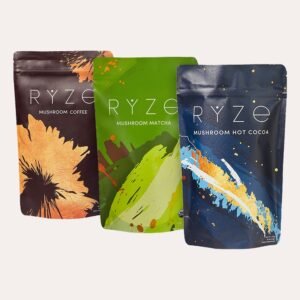 ryze mushroom coffee – with 6 organic adaptogenic mushrooms grown in usa and high potency